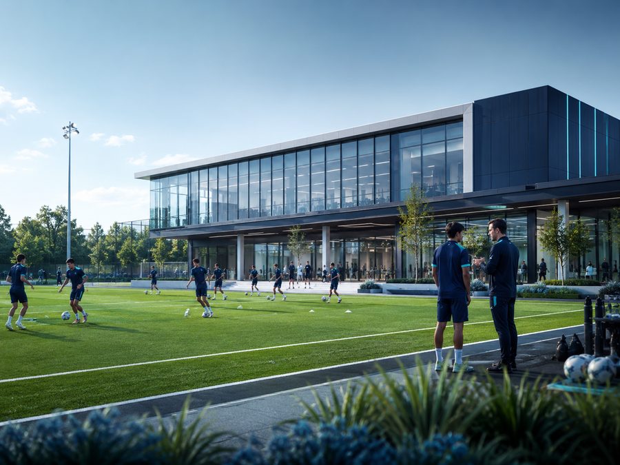 Centru modern de antrenament al unei academii sportive